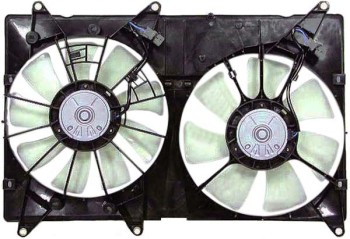 Dual Radiator and Condenser Fan Assembly