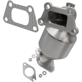 Catalytic Converter with Integrated Exhaust Manifold