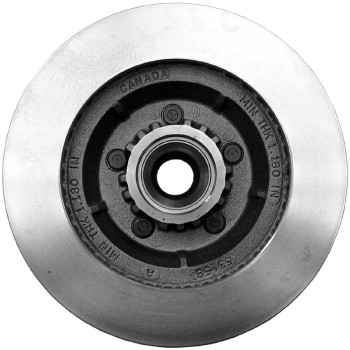 Disc Brake Rotor and Hub Assembly