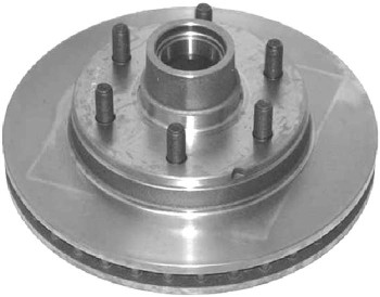 Disc Brake Rotor and Hub Assembly
