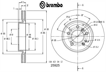 Brembo 25925