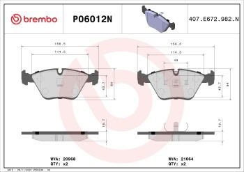Disc Brake Pad Set