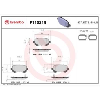 Disc Brake Pad Set