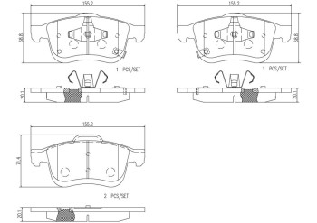 Disc Brake Pad Set