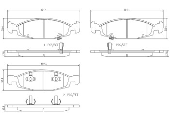 Disc Brake Pad Set
