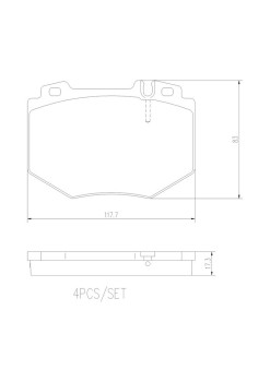 Disc Brake Pad Set