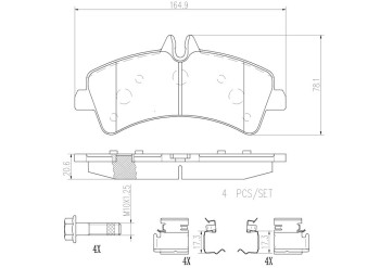 Disc Brake Pad Set