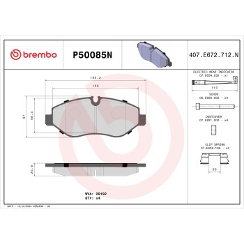Disc Brake Pad Set