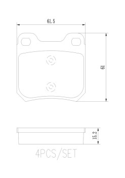 Disc Brake Pad Set