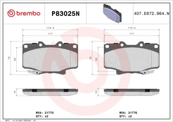 Disc Brake Pad Set