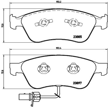 Disc Brake Pad Set