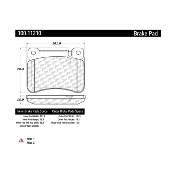 Disc Brake Pad Set