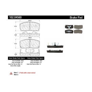 Disc Brake Pad Set