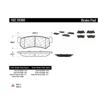 Disc Brake Pad Set