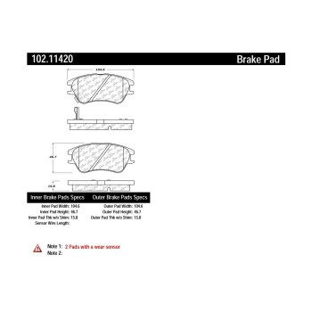 Disc Brake Pad Set