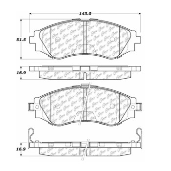 Disc Brake Pad Set