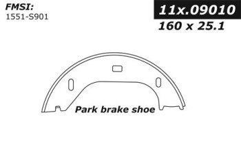 Parking Brake Shoe