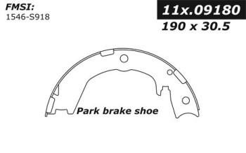 Parking Brake Shoe
