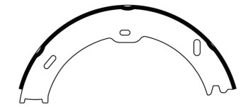 Parking Brake Shoe