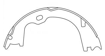 Parking Brake Shoe