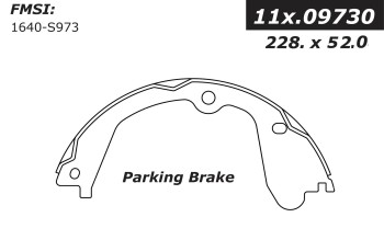 Parking Brake Shoe
