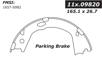 Parking Brake Shoe