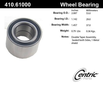 Wheel Bearing and Race Set