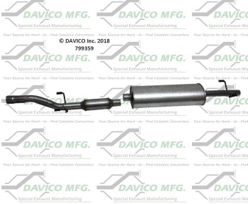Catalytic Converter and Muffler Assembly
