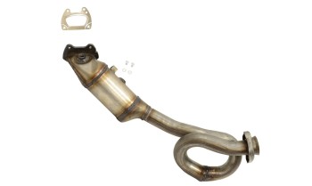 Catalytic Converter with Integrated Exhaust Manifold
