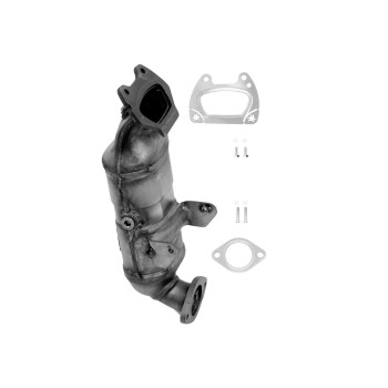 Catalytic Converter with Integrated Exhaust Manifold