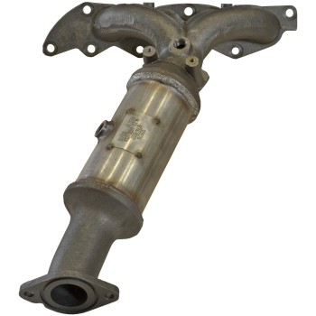 Catalytic Converter with Integrated Exhaust Manifold