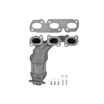 Catalytic Converter with Integrated Exhaust Manifold