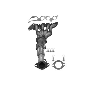 Catalytic Converter with Integrated Exhaust Manifold