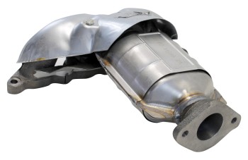 Catalytic Converter with Integrated Exhaust Manifold