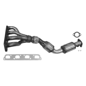 Catalytic Converter with Integrated Exhaust Manifold