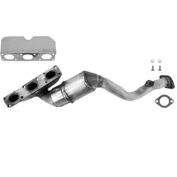 Catalytic Converter with Integrated Exhaust Manifold