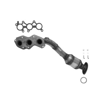 Catalytic Converter with Integrated Exhaust Manifold