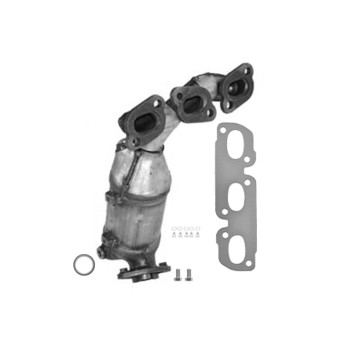 Catalytic Converter with Integrated Exhaust Manifold