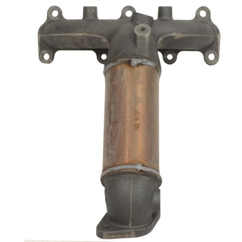 Catalytic Converter with Integrated Exhaust Manifold