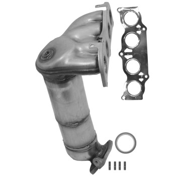 Catalytic Converter with Integrated Exhaust Manifold