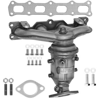 Catalytic Converter with Integrated Exhaust Manifold