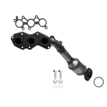 Catalytic Converter with Integrated Exhaust Manifold