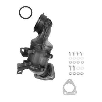 Catalytic Converter with Integrated Exhaust Manifold