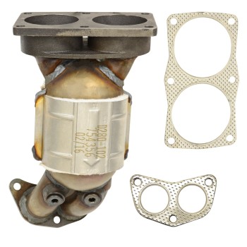 Catalytic Converter with Integrated Exhaust Manifold