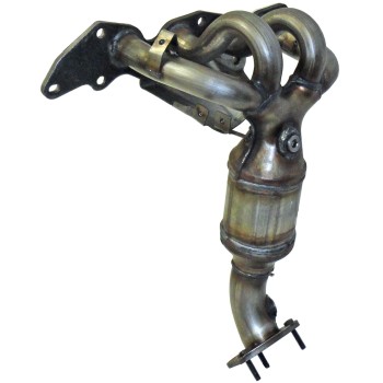Catalytic Converter with Integrated Exhaust Manifold