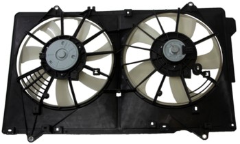Dual Radiator and Condenser Fan Assembly