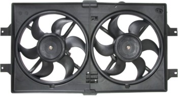 Dual Radiator and Condenser Fan Assembly