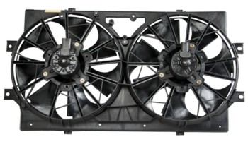 Dual Radiator and Condenser Fan Assembly