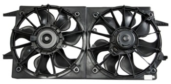 Dual Radiator and Condenser Fan Assembly