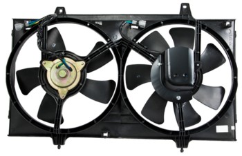 Dual Radiator and Condenser Fan Assembly